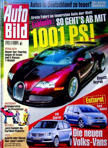 Deckblatt Auto Bild (33/2005)